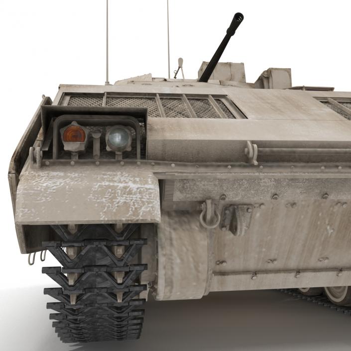 3D US Infantry Fighting Vehicle Bradley M2 Rigged