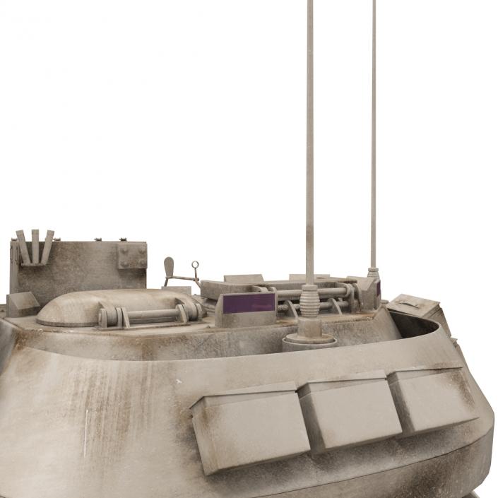 3D US Infantry Fighting Vehicle Bradley M2 Rigged