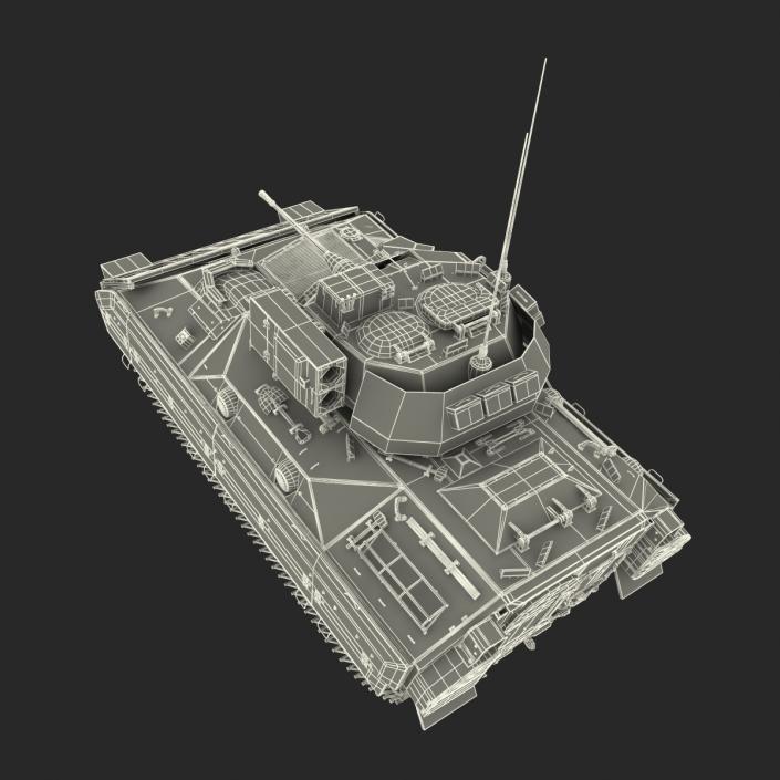 3D US Infantry Fighting Vehicle Bradley M2 Rigged