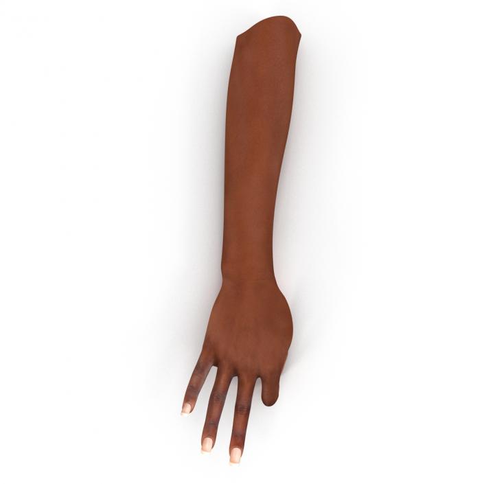 3D model Female Hand African American Pose 4