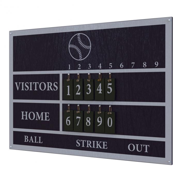 3D Baseball Scoreboard 2