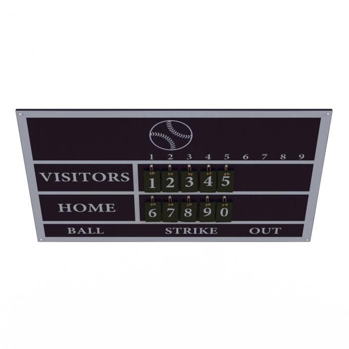 3D Baseball Scoreboard 2