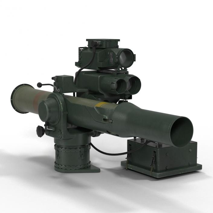 3D BGM-71 TOW Missile model