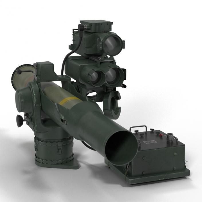 3D BGM-71 TOW Missile model