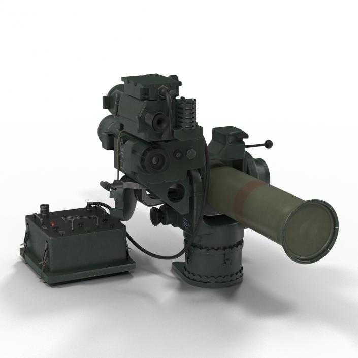 3D BGM-71 TOW Missile model