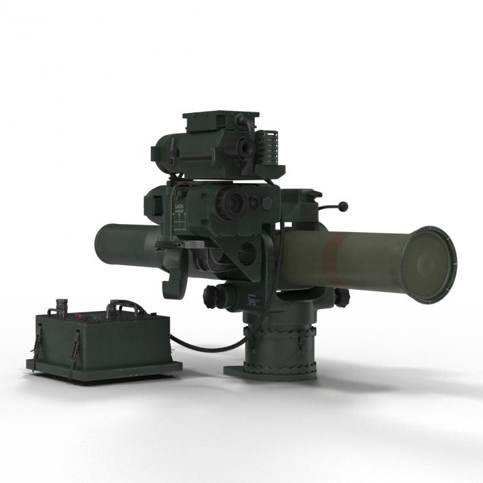 3D BGM-71 TOW Missile model