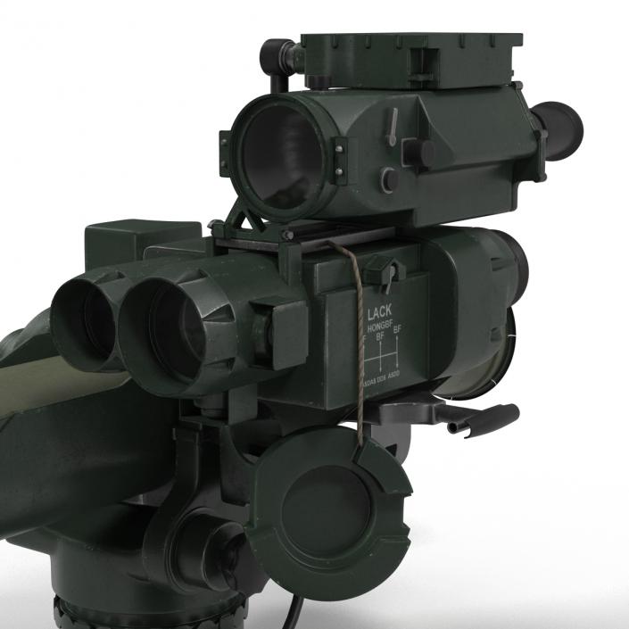 3D BGM-71 TOW Missile model