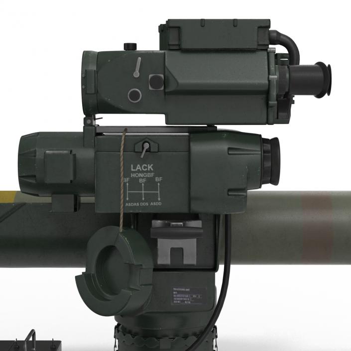 3D BGM-71 TOW Missile model