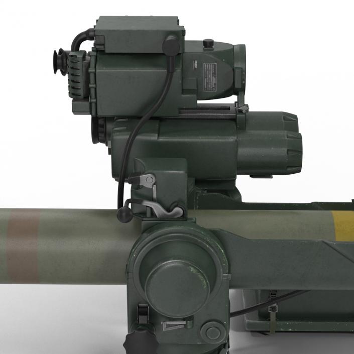 3D BGM-71 TOW Missile model