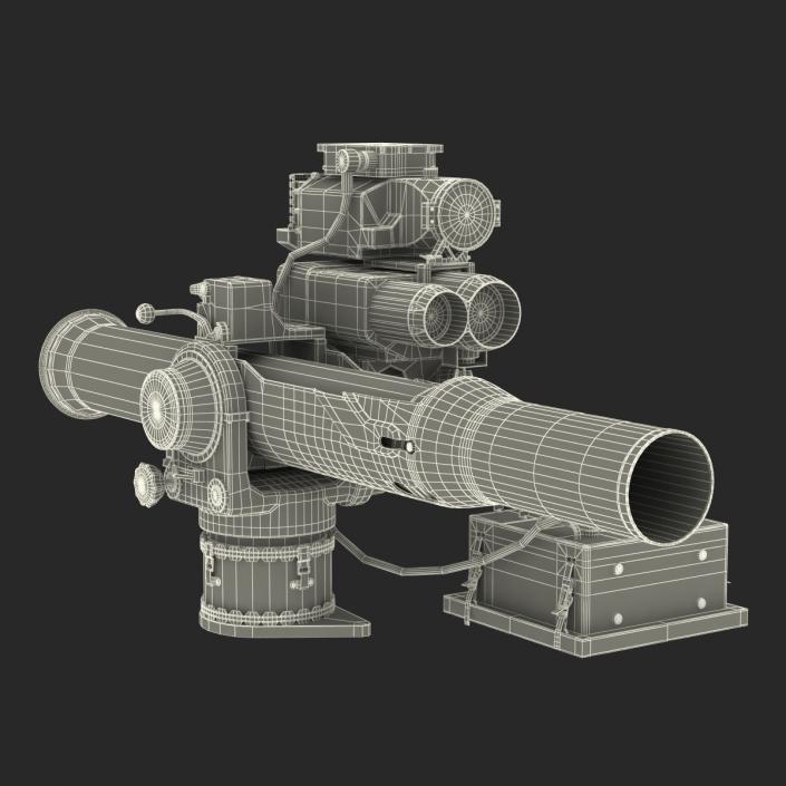 3D BGM-71 TOW Missile model