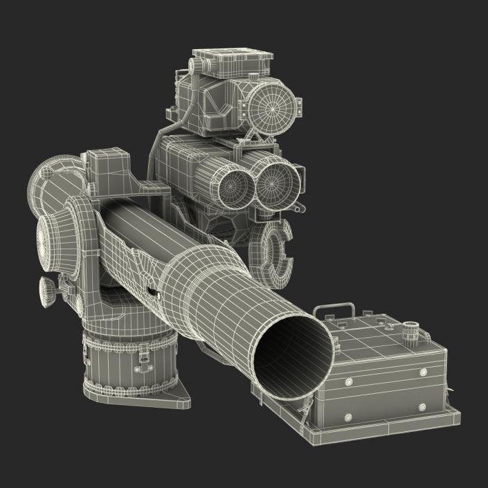 3D BGM-71 TOW Missile model