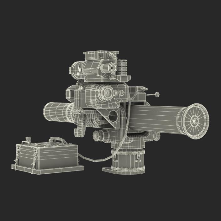 3D BGM-71 TOW Missile model