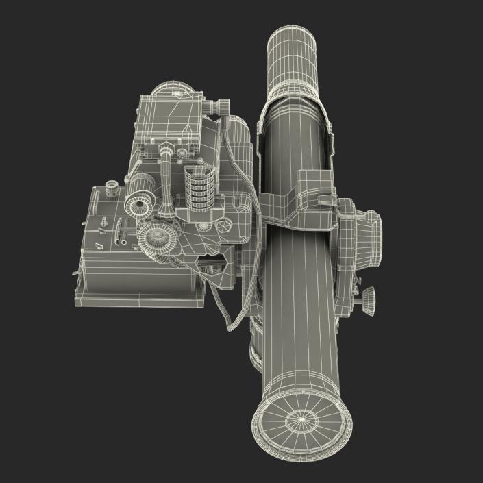 3D BGM-71 TOW Missile model