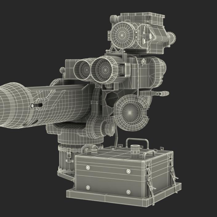 3D BGM-71 TOW Missile model