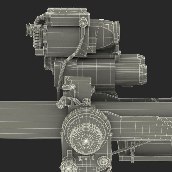 3D BGM-71 TOW Missile model