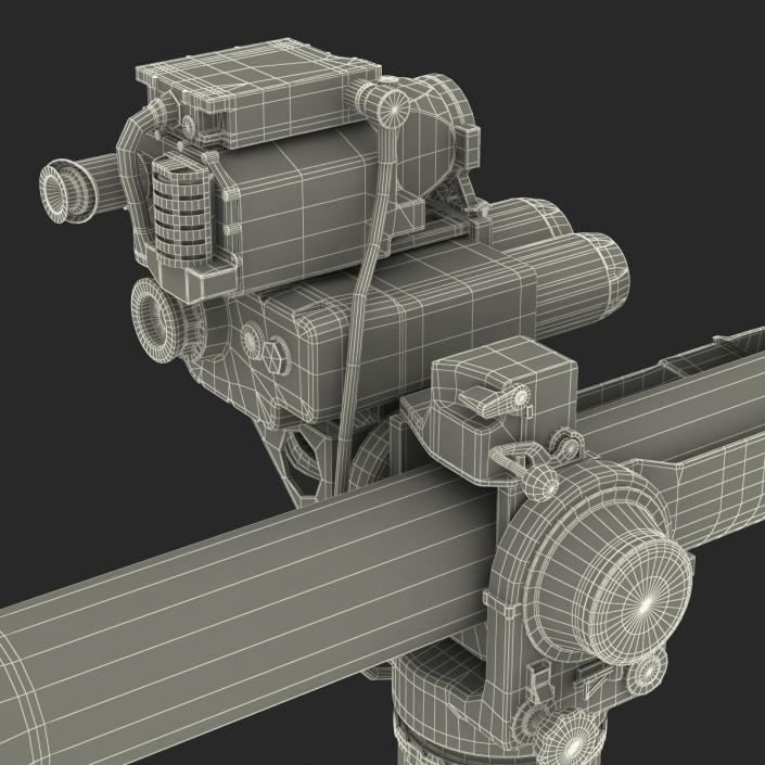 3D BGM-71 TOW Missile model