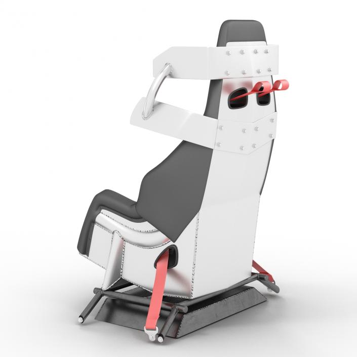 3D model Racing Car Seat