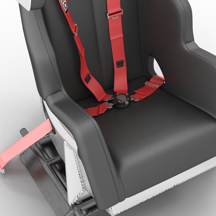 3D model Racing Car Seat