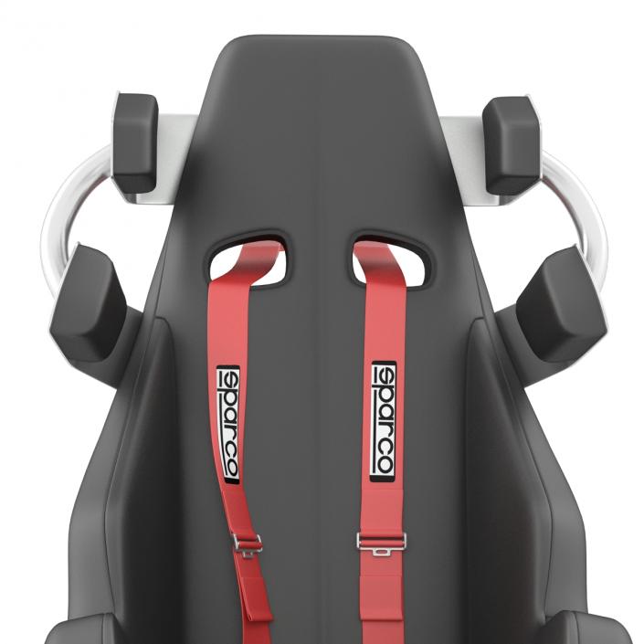 3D model Racing Car Seat