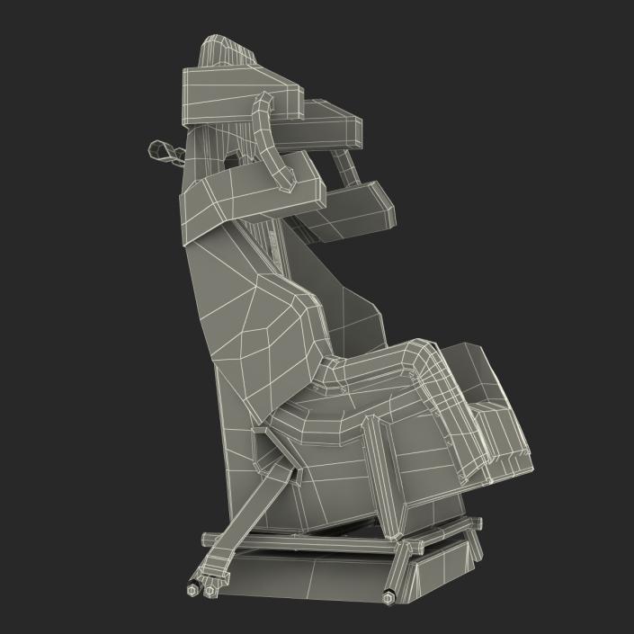 3D model Racing Car Seat