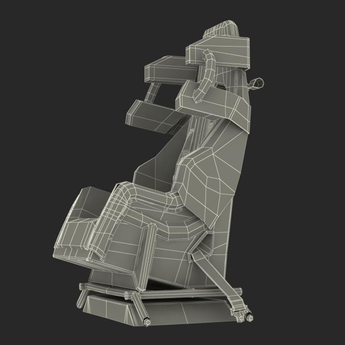 3D model Racing Car Seat