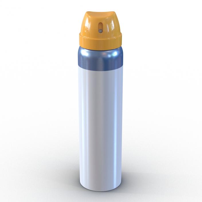 Metal Bottle With Sprayer Cap Generic 3D