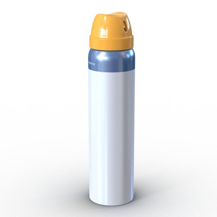 Metal Bottle With Sprayer Cap Generic 3D