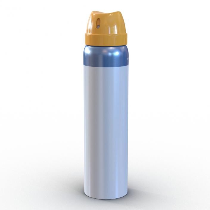 Metal Bottle With Sprayer Cap Generic 3D