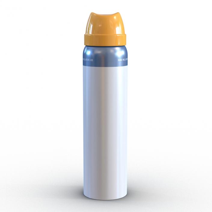 Metal Bottle With Sprayer Cap Generic 3D