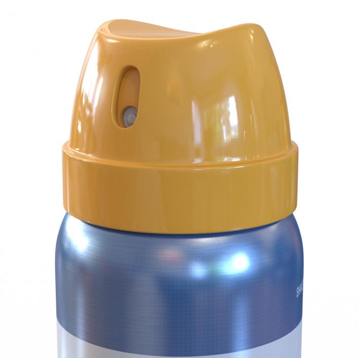 Metal Bottle With Sprayer Cap Generic 3D