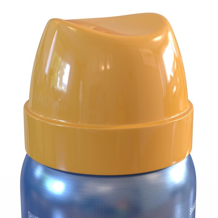 Metal Bottle With Sprayer Cap Generic 3D