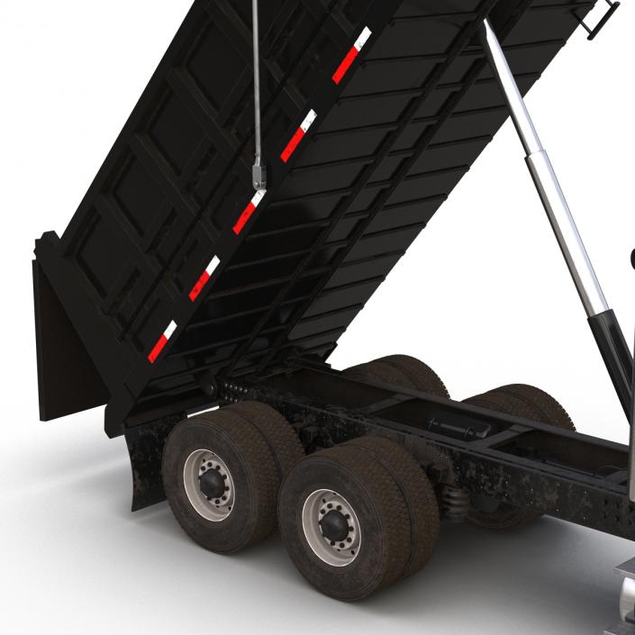 3D model Dump Truck Generic Rigged