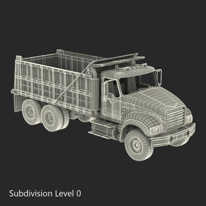 3D model Dump Truck Generic Rigged