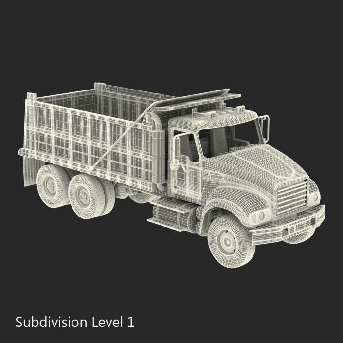 3D model Dump Truck Generic Rigged