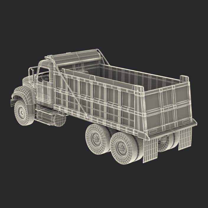 3D model Dump Truck Generic Rigged