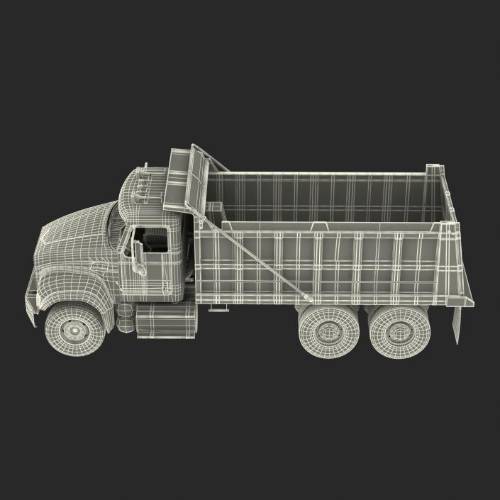 3D model Dump Truck Generic Rigged