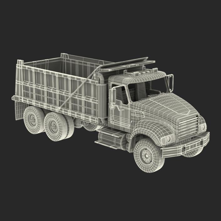 3D model Dump Truck Generic Rigged