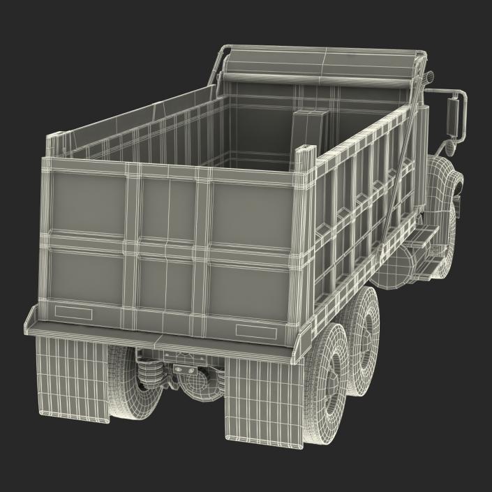 3D model Dump Truck Generic Rigged