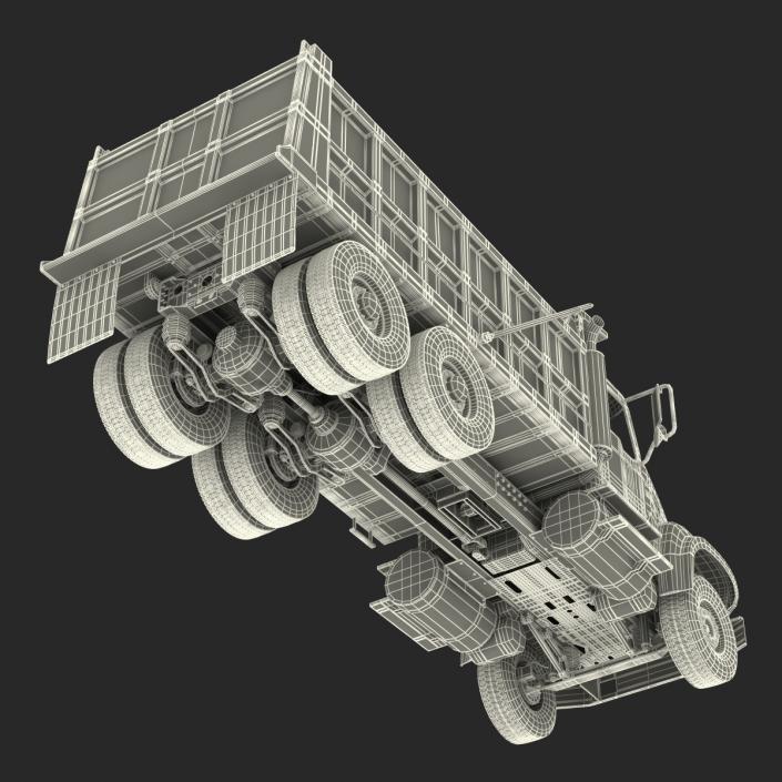 3D model Dump Truck Generic Rigged