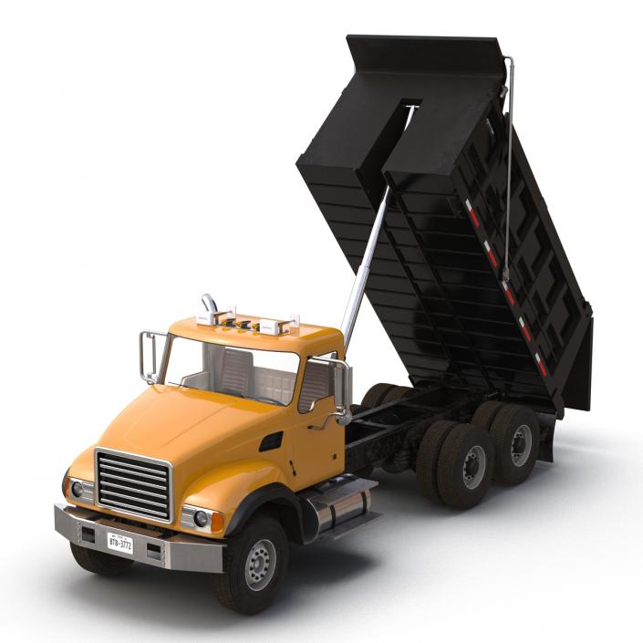 3D model Dump Truck Generic Rigged