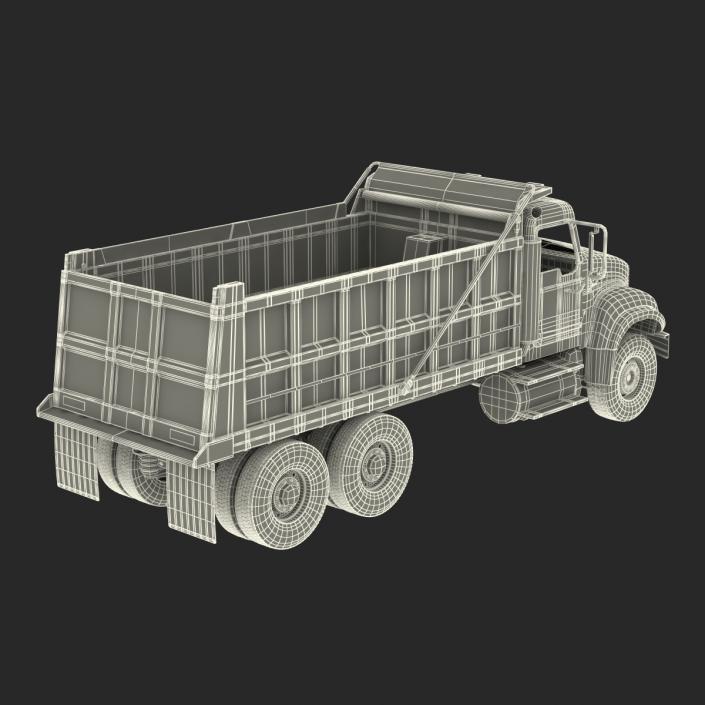 3D model Dump Truck Generic Rigged