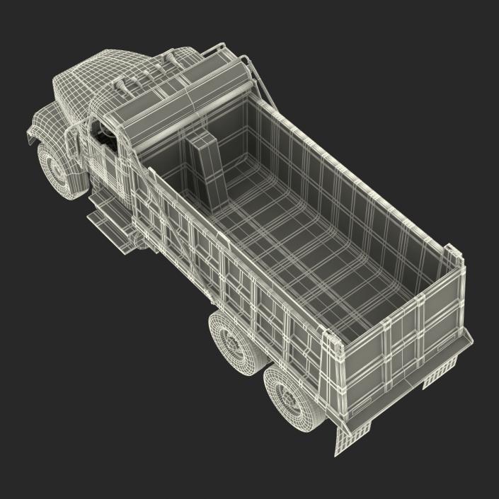 3D model Dump Truck Generic Rigged