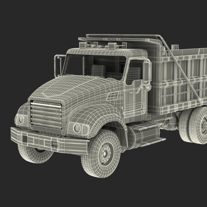 3D model Dump Truck Generic Rigged