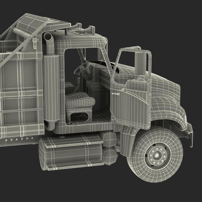 3D model Dump Truck Generic Rigged