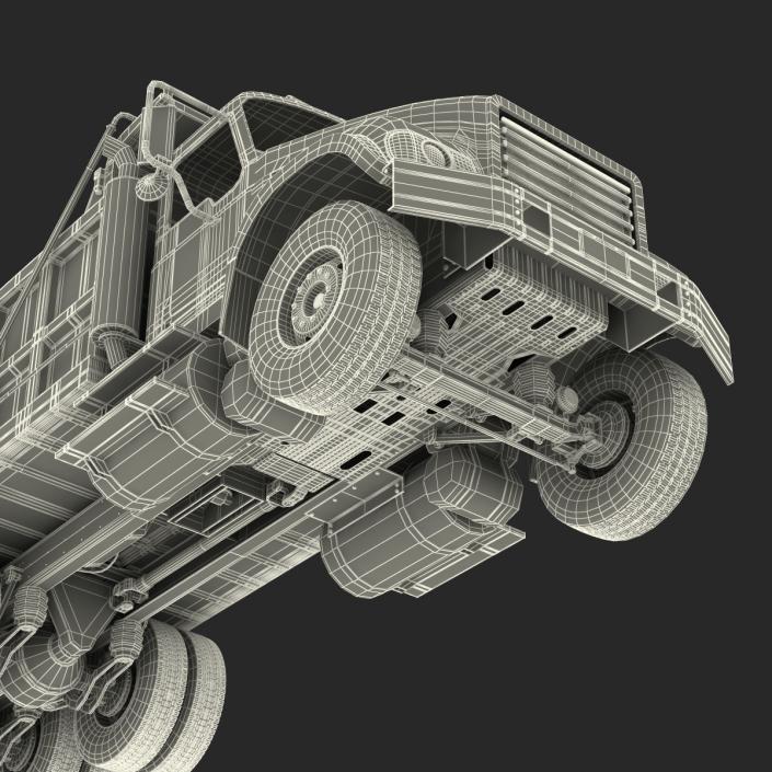 3D model Dump Truck Generic Rigged