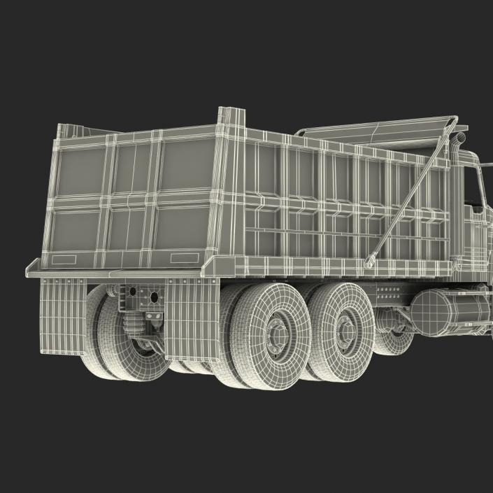 3D model Dump Truck Generic Rigged