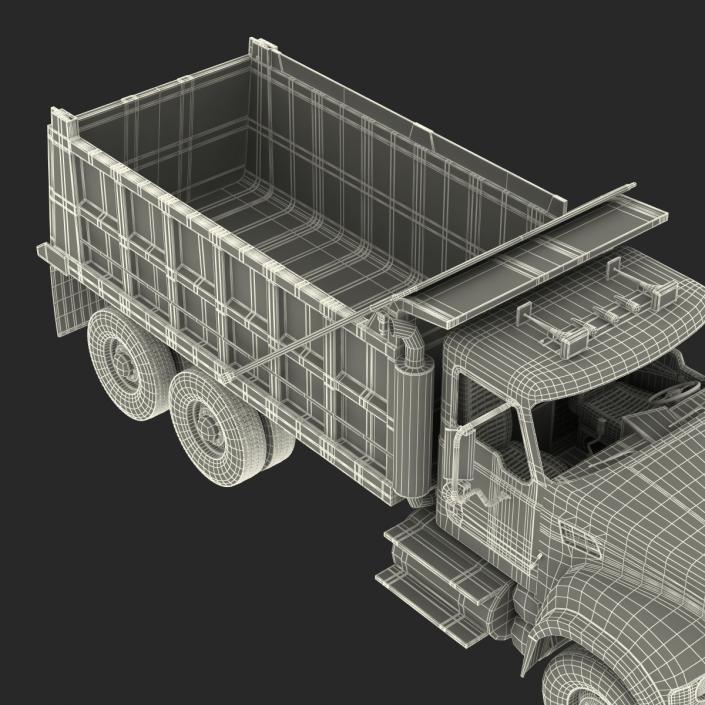 3D model Dump Truck Generic Rigged