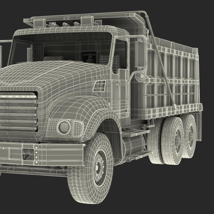 3D model Dump Truck Generic Rigged