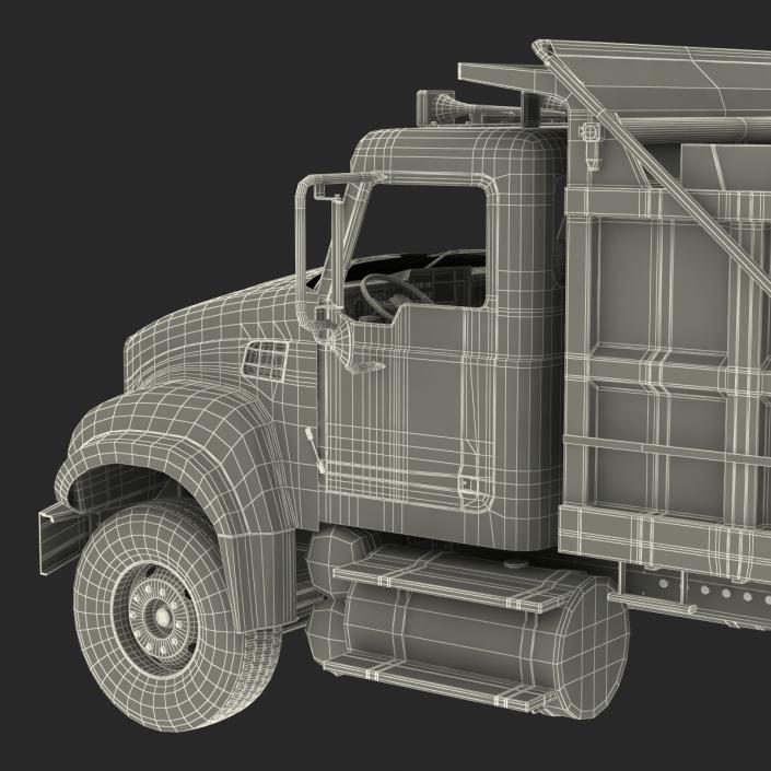 3D model Dump Truck Generic Rigged