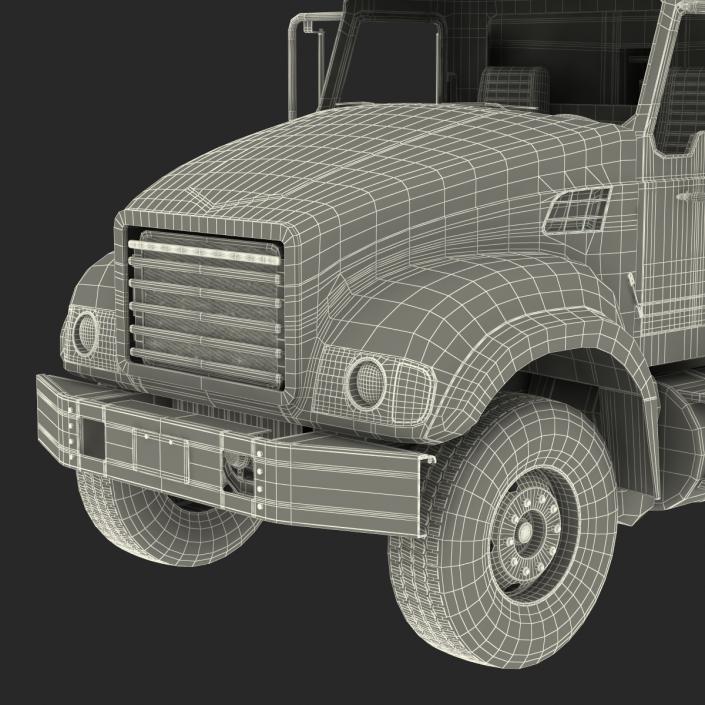 3D model Dump Truck Generic Rigged